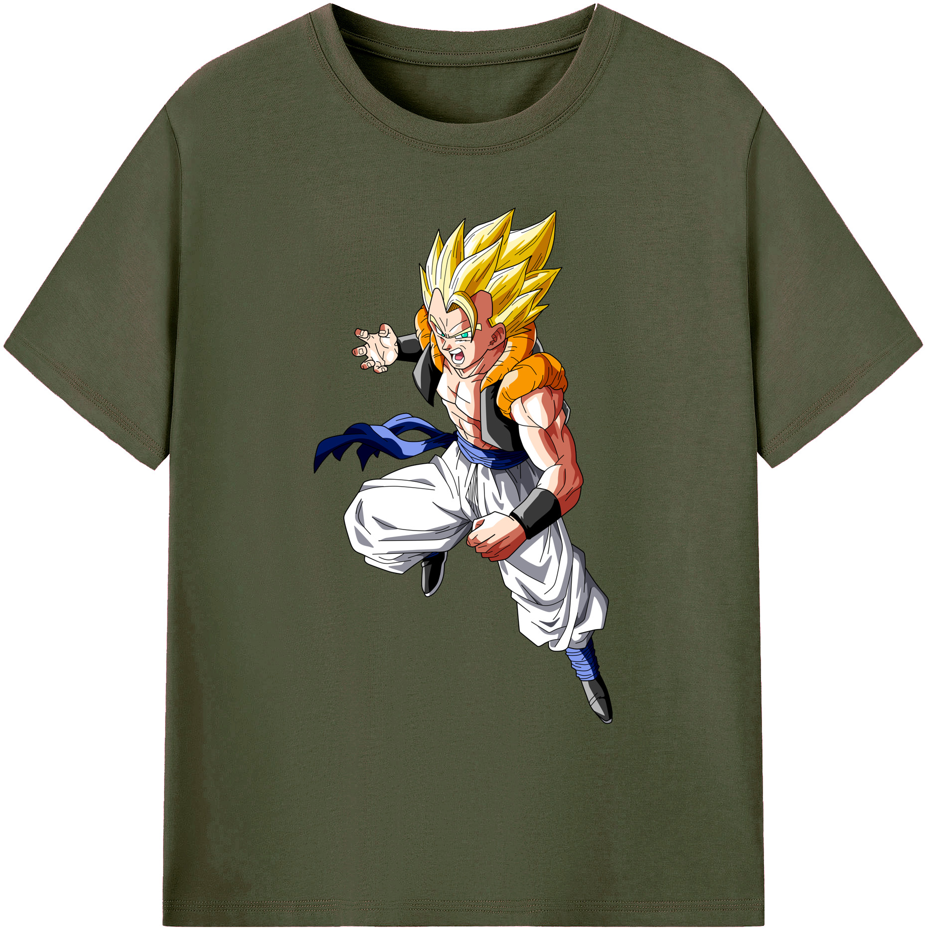 （画像用） ドラゴンボール ベジータ四世（Bejīta Yonsei）DRAGON BALL Vegeta IV 綿100％ メンズ半袖Tシャツ｜肌触りやわらか＆通気性